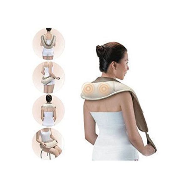 Chaleco de masaje cervical TECK TECK masajeador de tambor eléctrico para cuello y hombros