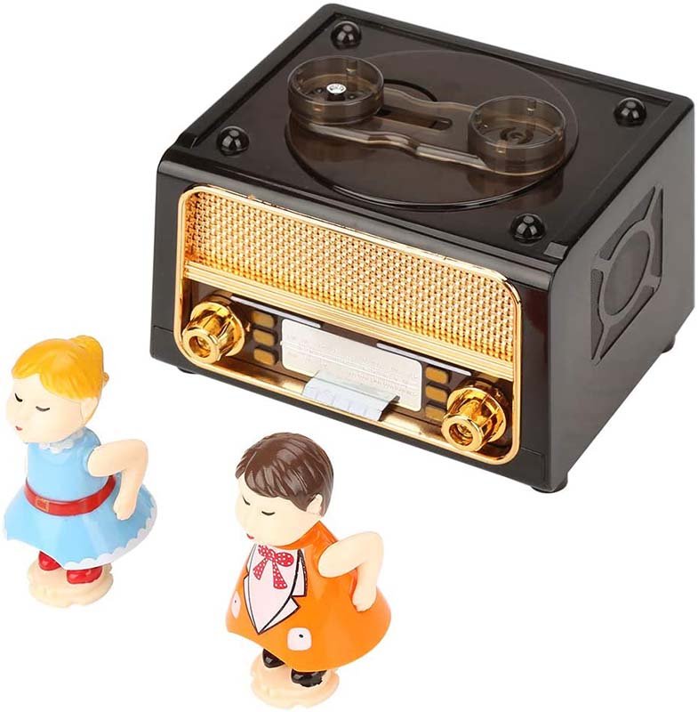 Figura Radio Caja Musical