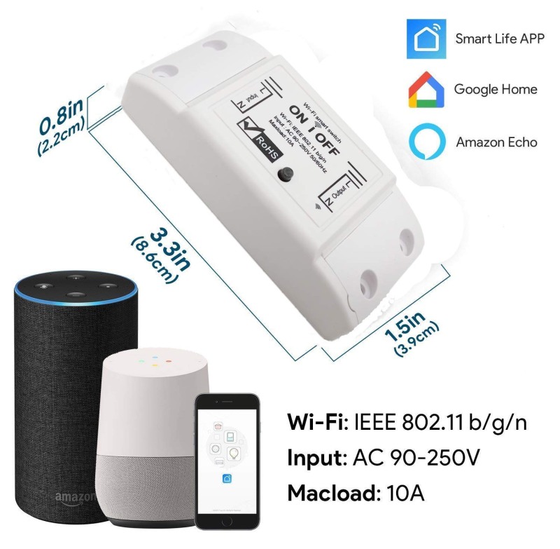 Smart Home Wifi Switch Interruptor Inteligente