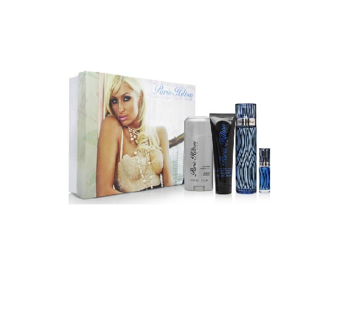 ESTUCHE PARIS HILTON HOMBRE SET 4 PIEZAS EAU DE TOILETTE