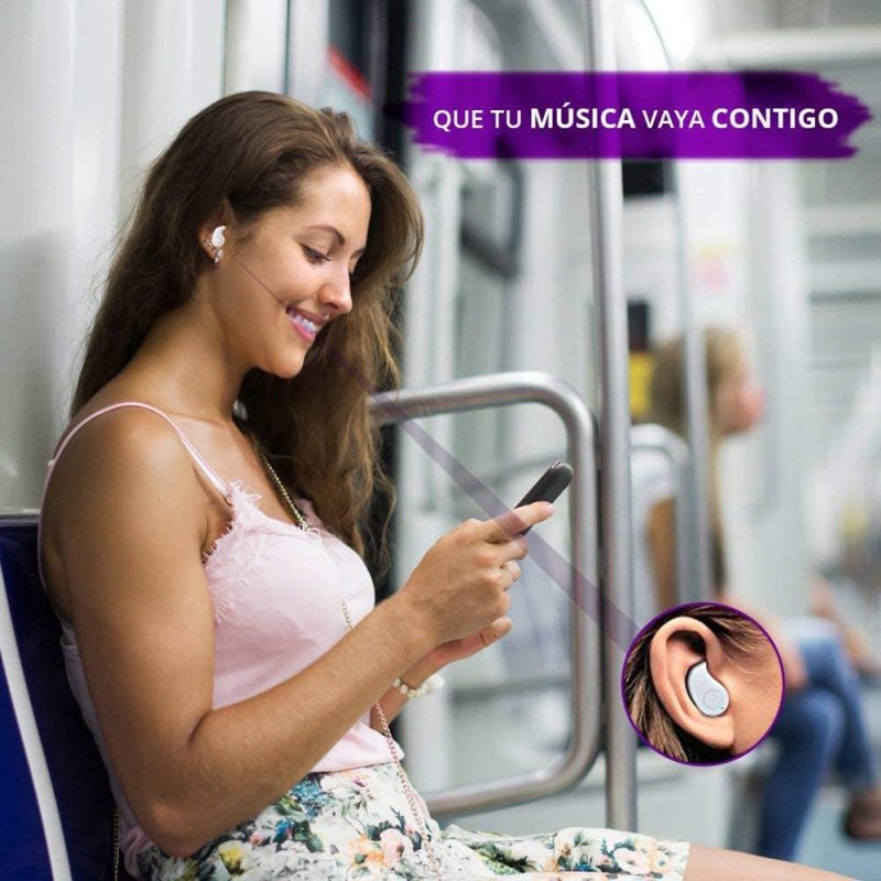 Mini Audífono Manos Libres Bluetooth