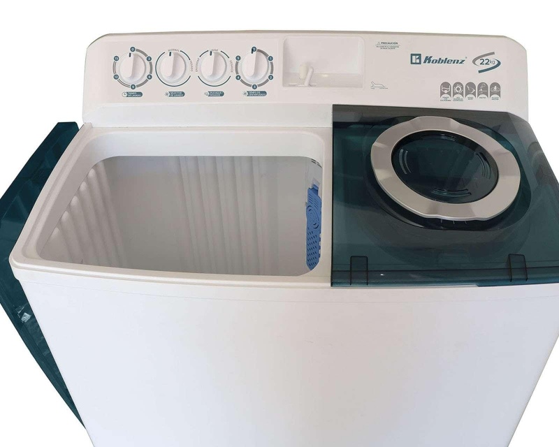 Lavadora Koblenz LDM-22B 22 kg Blanca 2 Tinas ORT ENTREGA SÓLO VÁLIDA EN LA CIUDAD DE MÉXICO Y ZONA METROPOLITANA