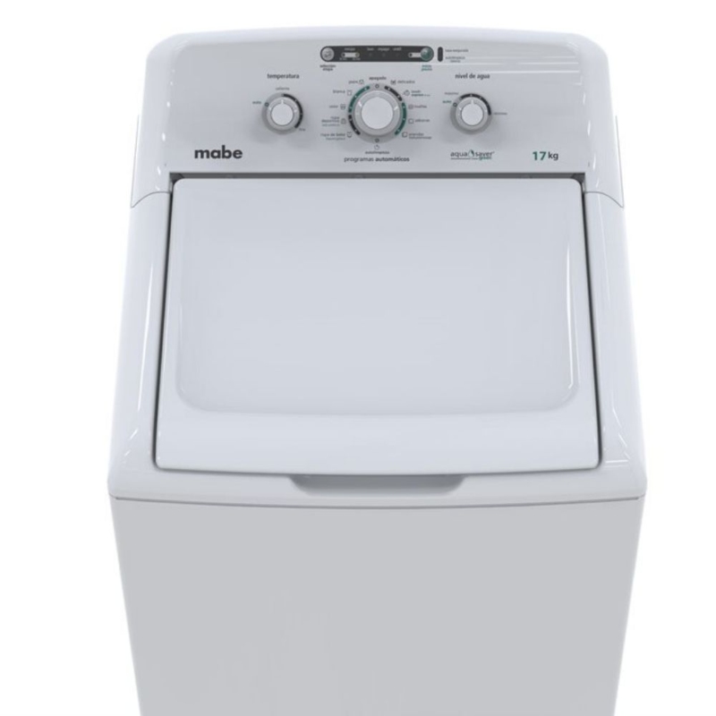 Lavadora Mabe LMA77113CBAB Blanco 17 Kgs ORT ENTREGA SÓLO VÁLIDA EN LA CIUDAD DE MÉXICO Y ZONA METROPOLITANA