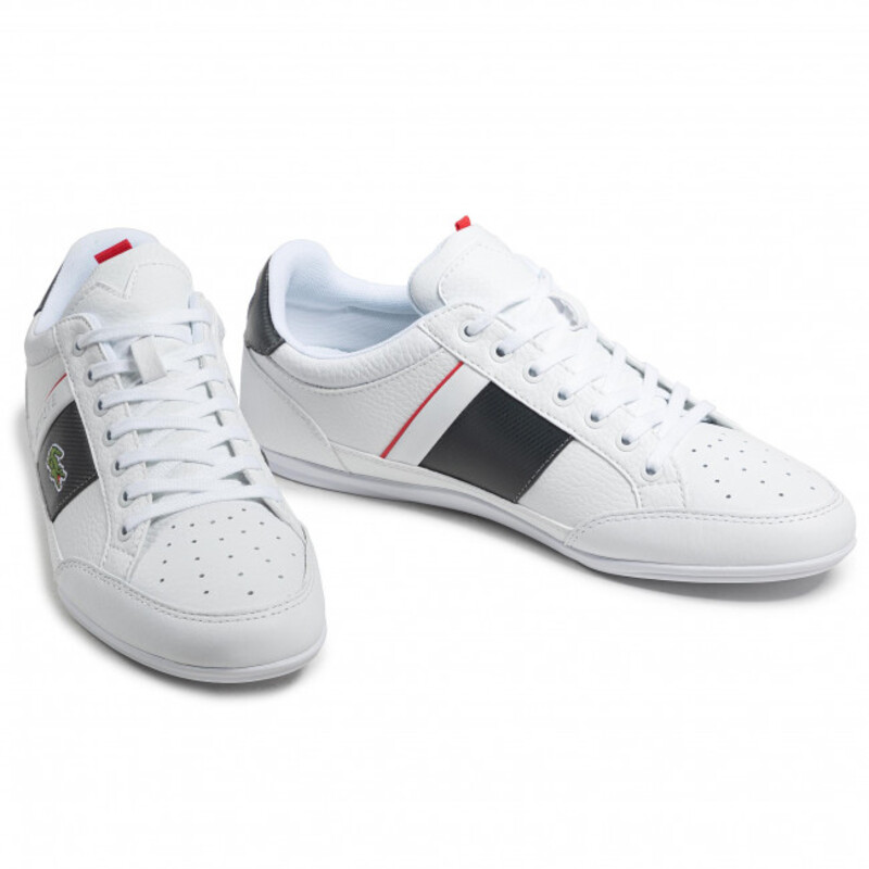 Tenis Lacoste Chaymon Blanco Gris de Caballero