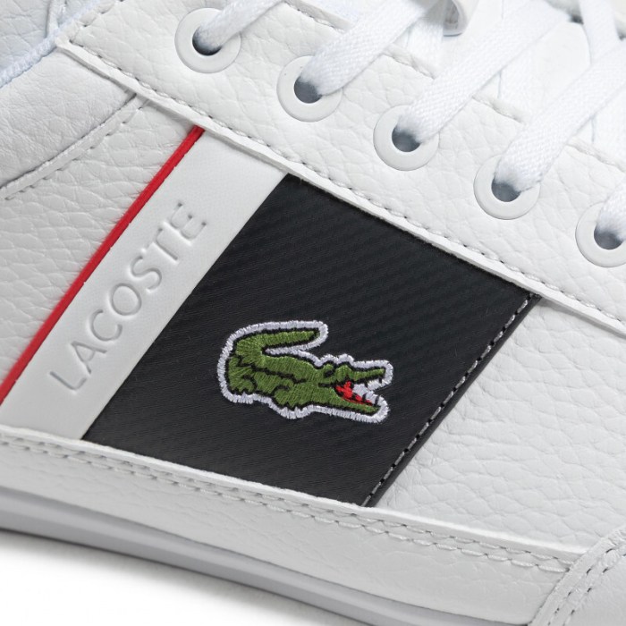 Tenis Lacoste Chaymon Blanco Gris de Caballero
