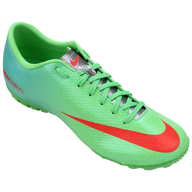Tenis Nike Mercurial Victory IV TF Esmeralda Fútbol Rápido