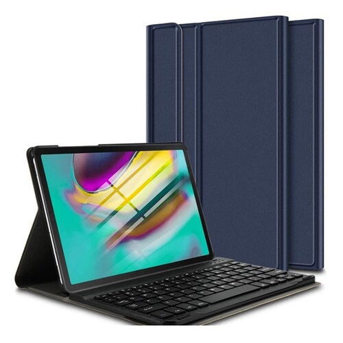 Funda Teclado Para Tablet Samsung Galaxy Tab S7 Tamaño 11" Sm-t870. Azul