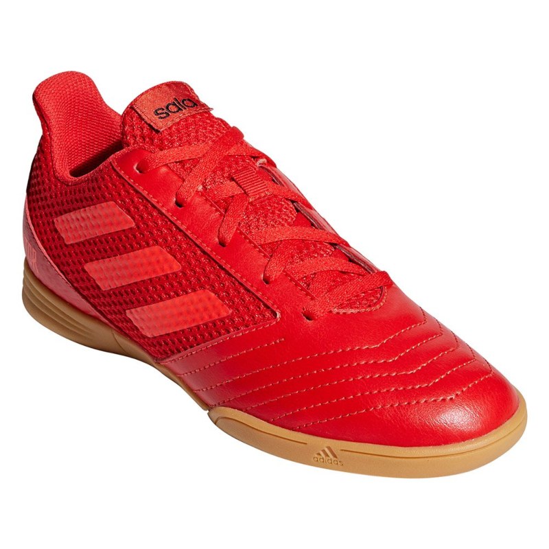 Tenis adidas Infantil Predator 19.4 In Fútbol Sala Rojo