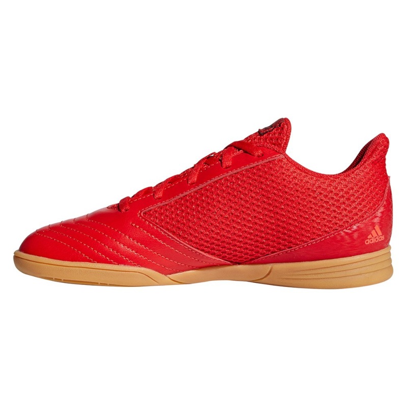Tenis adidas Infantil Predator 19.4 In Fútbol Sala Rojo