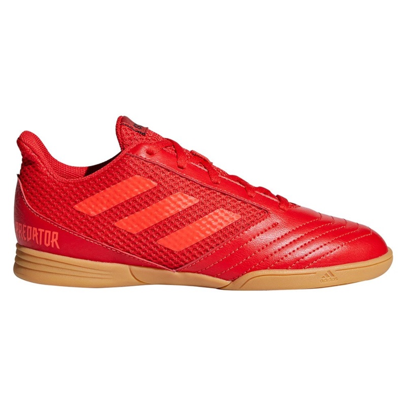 Tenis adidas Infantil Predator 19.4 In Fútbol Sala Rojo