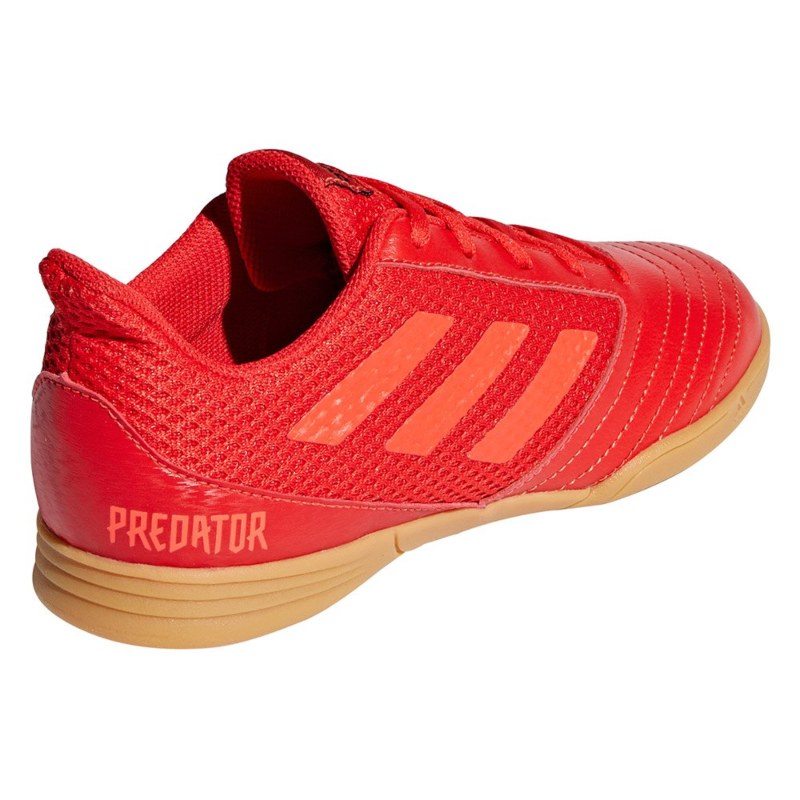 Tenis adidas Infantil Predator 19.4 In Fútbol Sala Rojo
