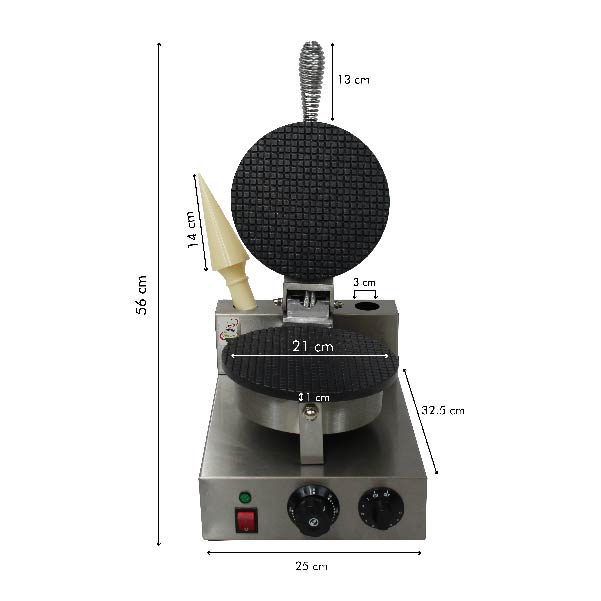 Maquina Para Hacer Conos O Marquesitas Envio Gratis !! 