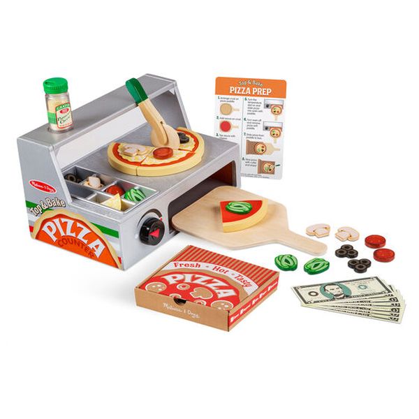 Set De Juguete Para Hacer Pizza 