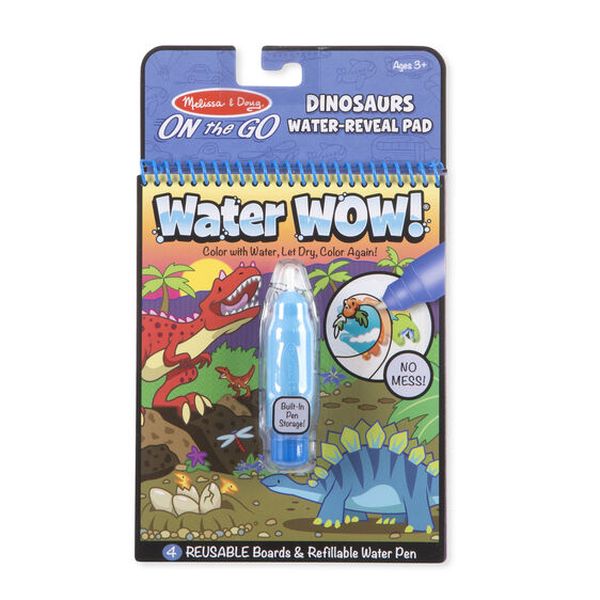 Water Wow Dinosaurios Libreta Reutilizable Con Agua
