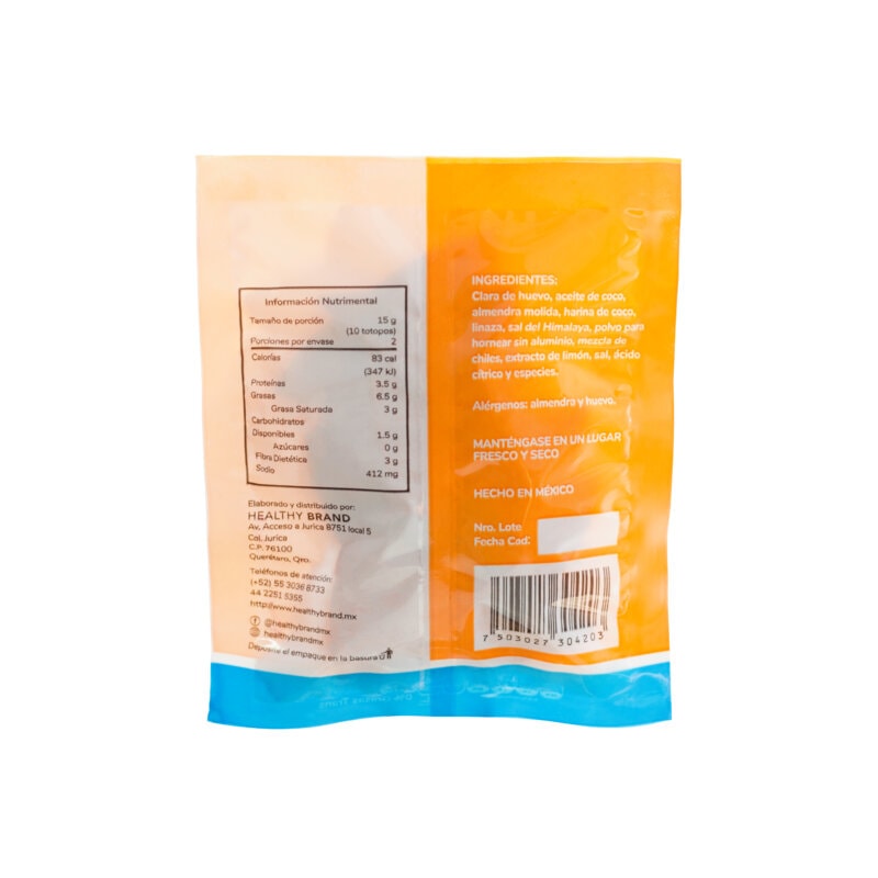 KETO TOTOPOS CHILE Y LIMÓN