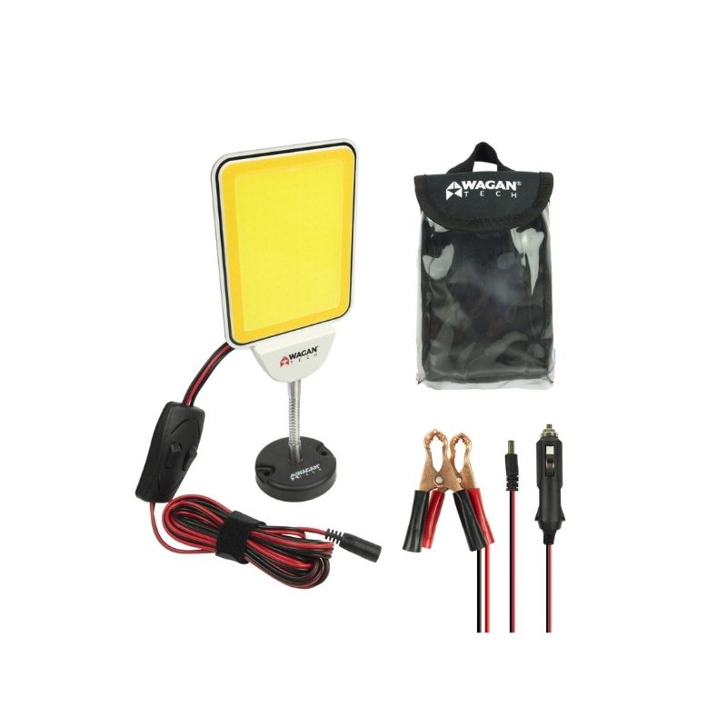 Lámpara de trabajo LED con base magnética de 2500 lúmenes Wagan Tech 4042