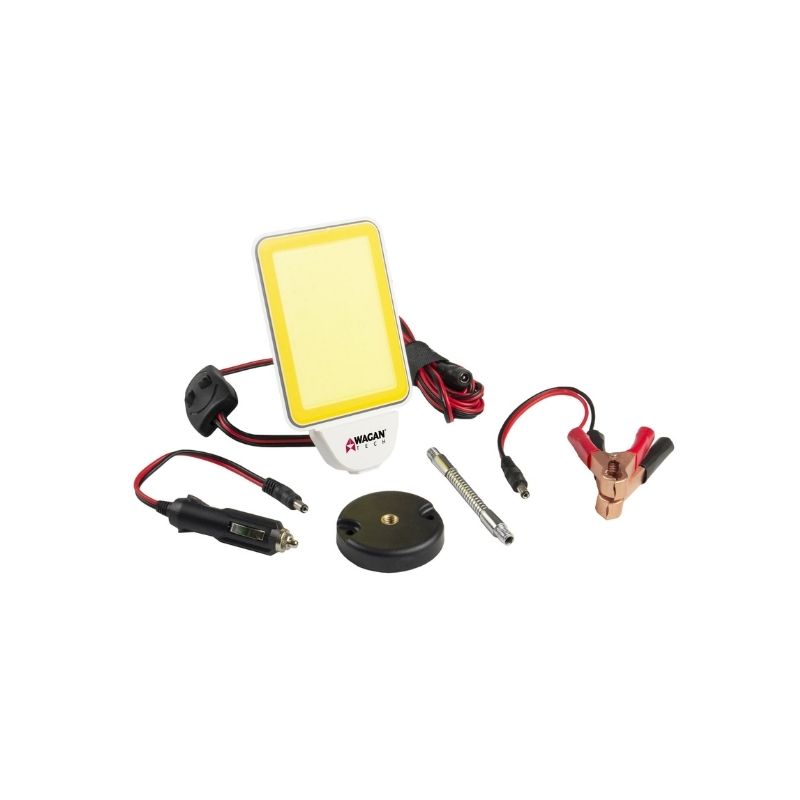 Lámpara de trabajo LED con base magnética de 2500 lúmenes Wagan Tech 4042