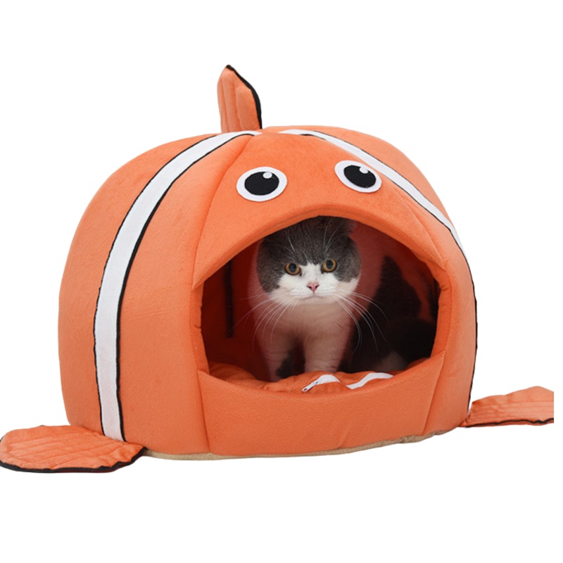 Casa Cama Para Mascotas NEMO | Casa Túnel Gatos Portátil |  