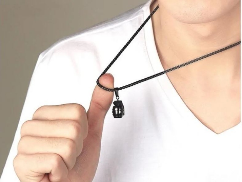 Collar Granada Dije Granada Armas Militares Regalo Policia