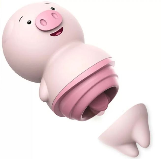 Puerquito Cerdito Lengua Vibrador Vagina Clítoris Estimula
