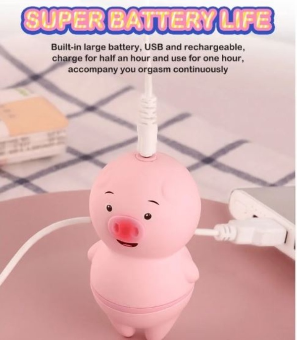 Puerquito Cerdito Lengua Vibrador Vagina Clítoris Estimula