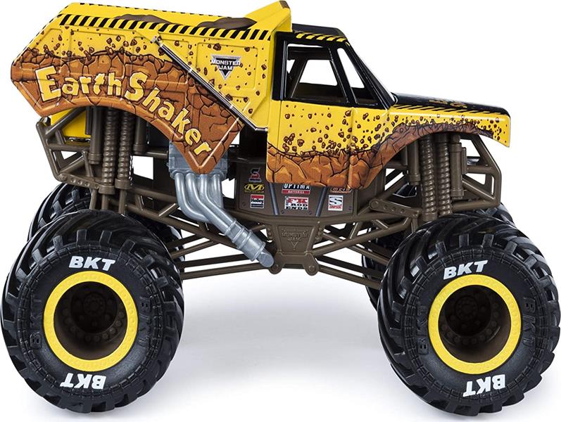 Monster Jam Vehiculo Hot Wheels Earth Shaker 1:24 Escala