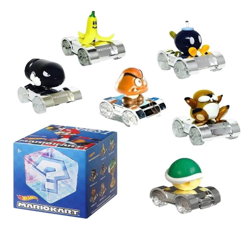 Caja Sorpresa Mario Kart De Hot Wheels Serie 1