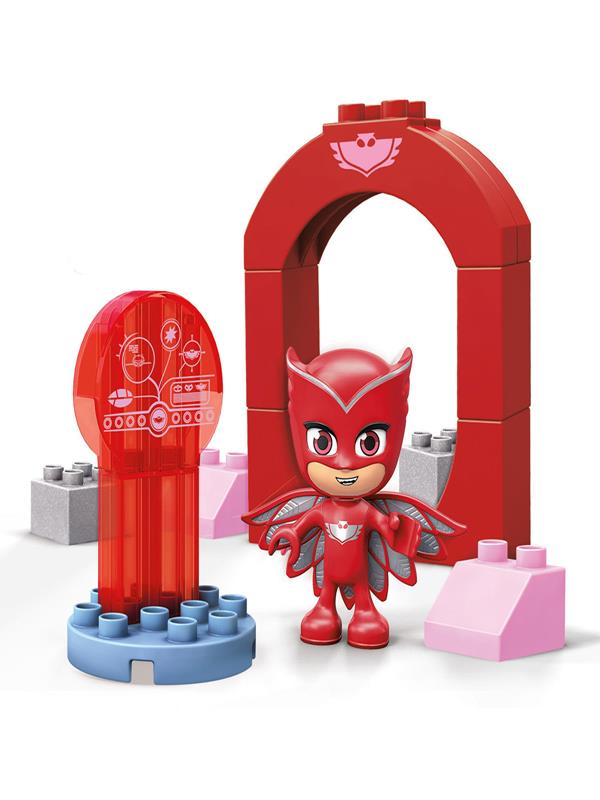 Mega Blocks Pj Masks El Escondite de Owlette Mattel