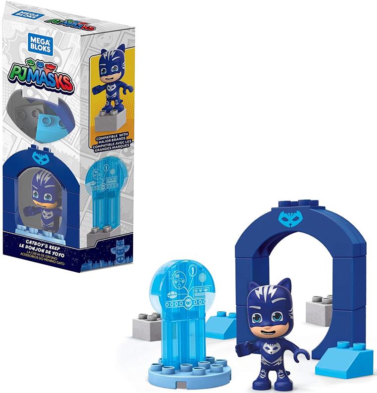 Mega Blocks Pj Masks La Cueva de Cat Boy Mattel