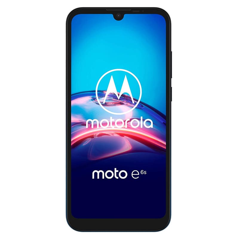 Celular Motorola Moto E6S 32GB Dual Sim Cámara Dual- Azul + Audífonos + Power bank