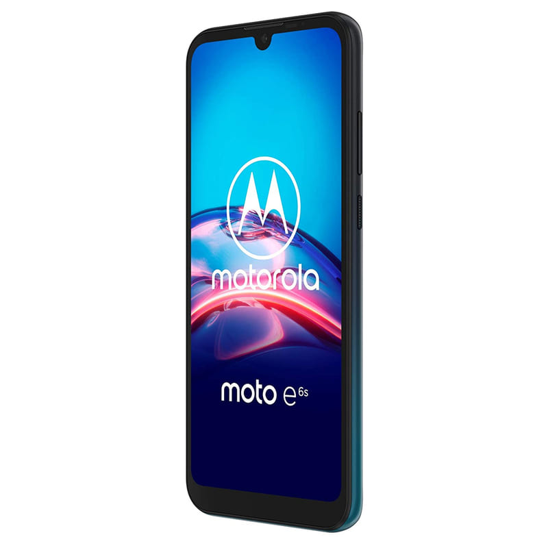 Celular Motorola Moto E6S 32GB Dual Sim Cámara Dual- Azul + Audífonos + Power bank