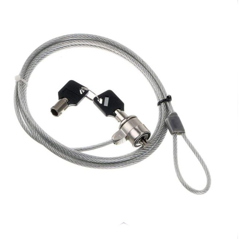 CANDADO DE SEGURIDAD CON LLAVE PARA LAPTOP