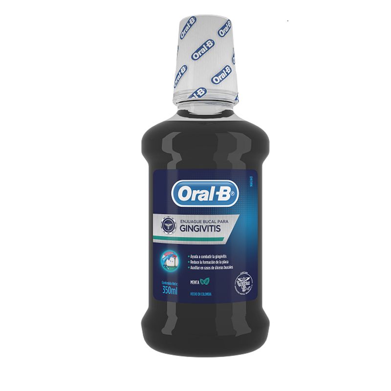 ENJUAGUE GINGIVITIS 350 ML ORAL-B