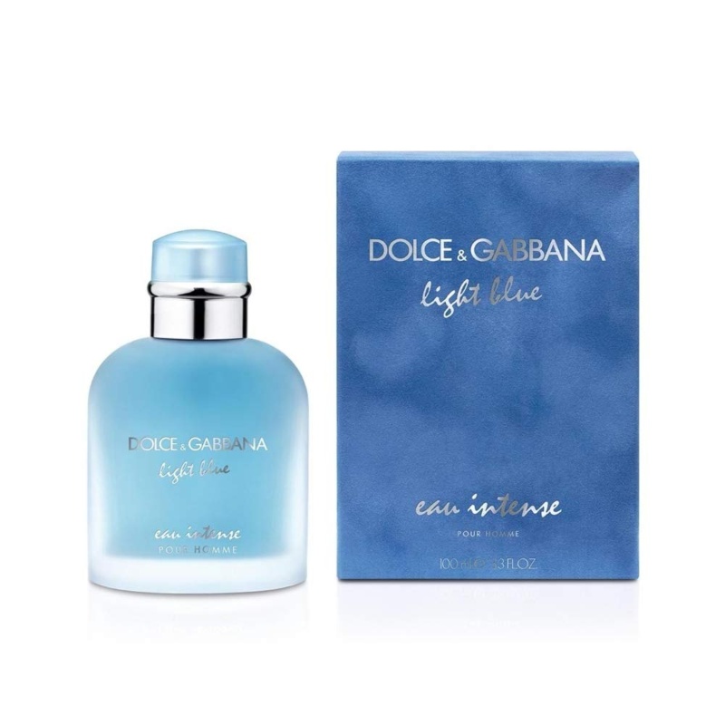 Perfume Light Blue Pour Homme Men de Dolce & Gabbana Eau Intense 100ML