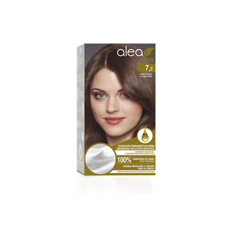 Salerm Tinte Alea para cabello en crema 7,3 Rubio Dorado