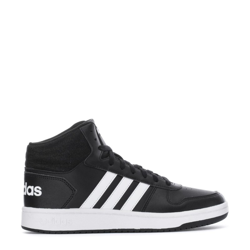 Tenis adidas Hoops Mid Black White - Main Image