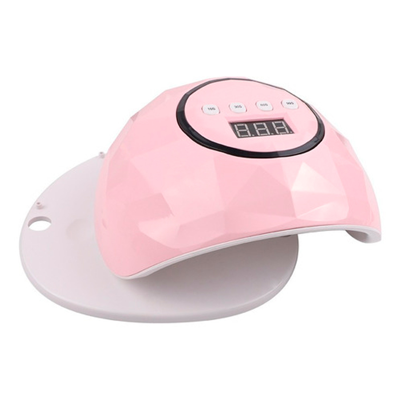 Lámpara Uñas Profesional Digital Led Uv Gelish 86w Pro F6