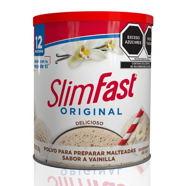Slim Fast Malteada Original 425 g 12 Porciones Sabor Vainilla