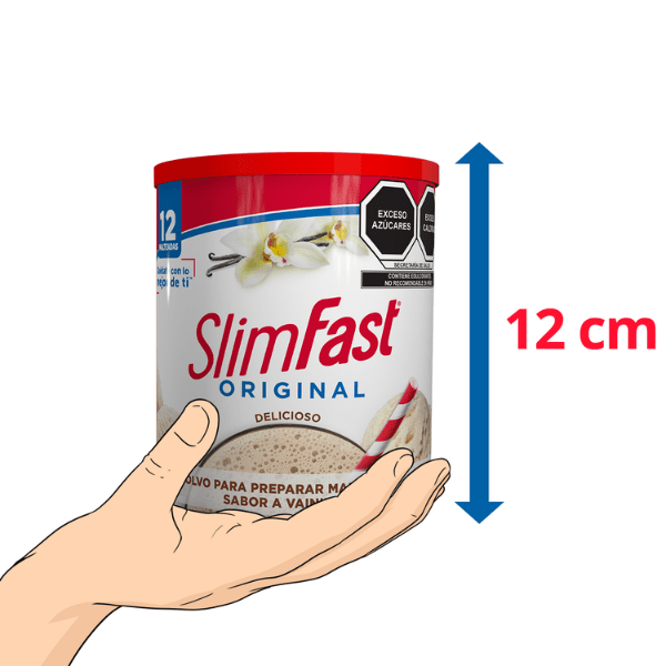 Slim Fast Malteada Original 425 g 12 Porciones Sabor Vainilla