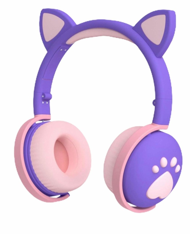 Audífonos inalámbricos Diadema de Gato para niños