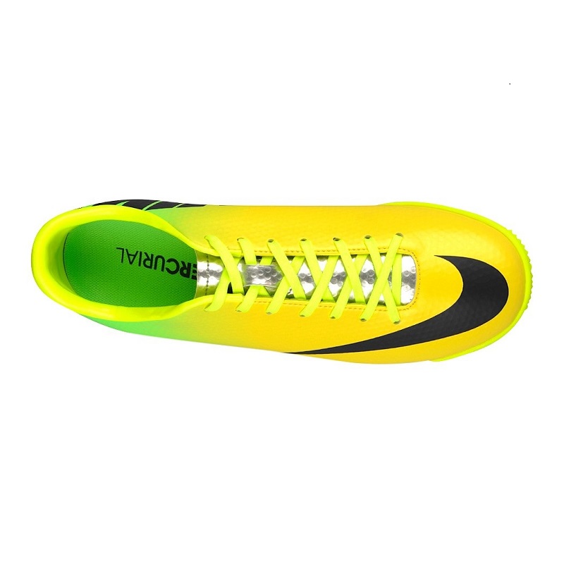 Tenis Nike Mercurial Victory IV TF Amarillo Fútbol Rápido