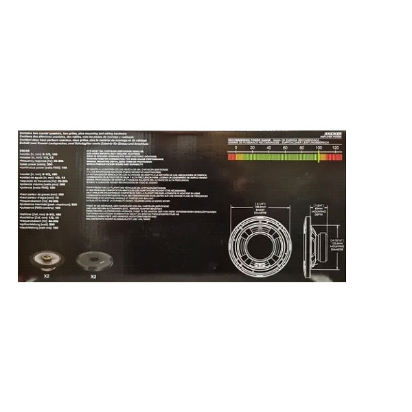 Bocinas Kicker Para Puerta 6.5 2 Vías Csc65 Excelentes