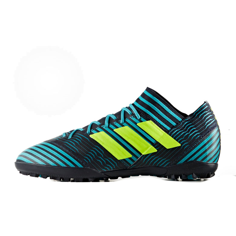 Tenis Adidas Nemeziz Tango 17.3 Turf - Azul/Negro - Hombre