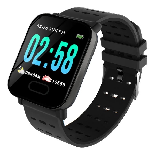 Reloj Inteligente A6 Multifuncional Negro