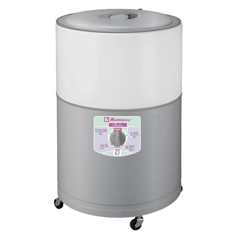Lavadora Redonda Koblenz LRKF-21P Thalia 21Kg Gris END** ENTREGA SÓLO VÁLIDA EN LA CIUDAD DE MÉXICO Y ZONA METROPOLITANA