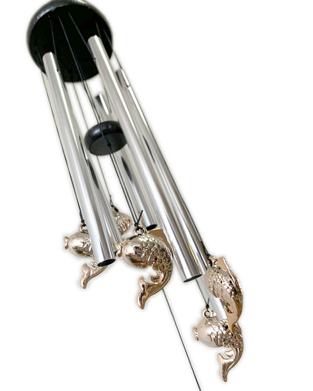 Windchime Movil Campana de Viento Peces Fortuna