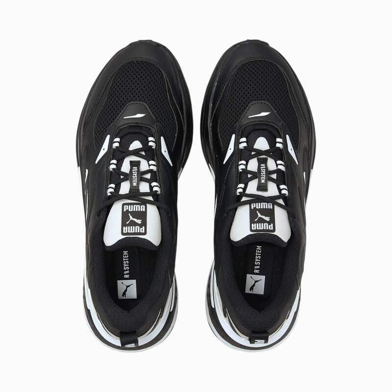 Tenis Puma Rs Fast Negro Blanco de Caballero