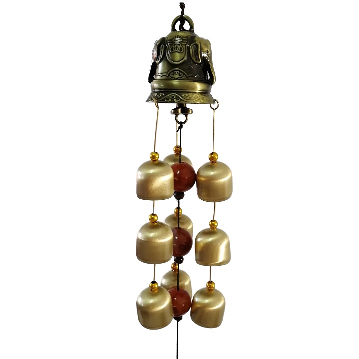 Windchime Movil Campana de Viento Feng Shui Furin Elefantes