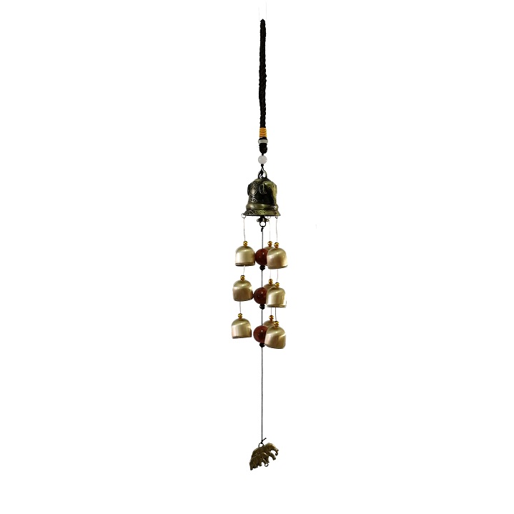 Windchime Movil Campana de Viento Feng Shui Furin Elefantes