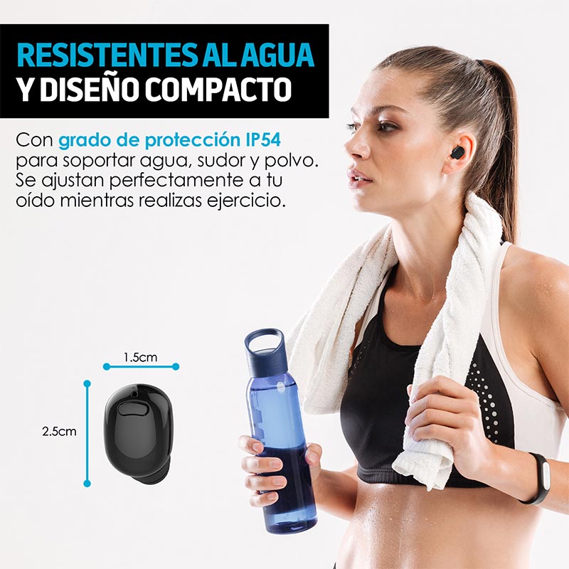 Audífonos Inalámbricos Bluetooth TWS 5.0 Contra Agua Redlemon